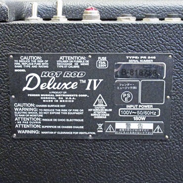 Fender USA USED 中古 Hot Rod DeluxeIV 画像5