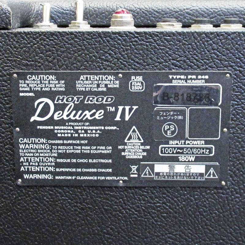 Fender USA USED 中古 Hot Rod DeluxeIV 画像5