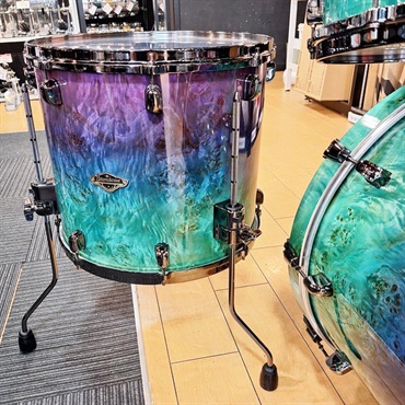 TAMA 【LIMITED MODEL】STARCLASSIC Walnut/Birch 4pcs Kit -Mappa Burl Outer Finish w/Black Nickel Hardware- [WBS42BNMS-NMF] 画像6