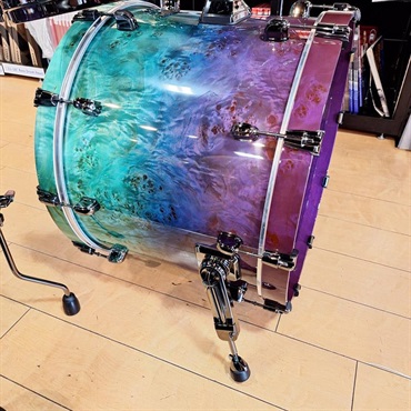 TAMA 【LIMITED MODEL】STARCLASSIC Walnut/Birch 4pcs Kit -Mappa Burl Outer Finish w/Black Nickel Hardware- [WBS42BNMS-NMF] 画像8
