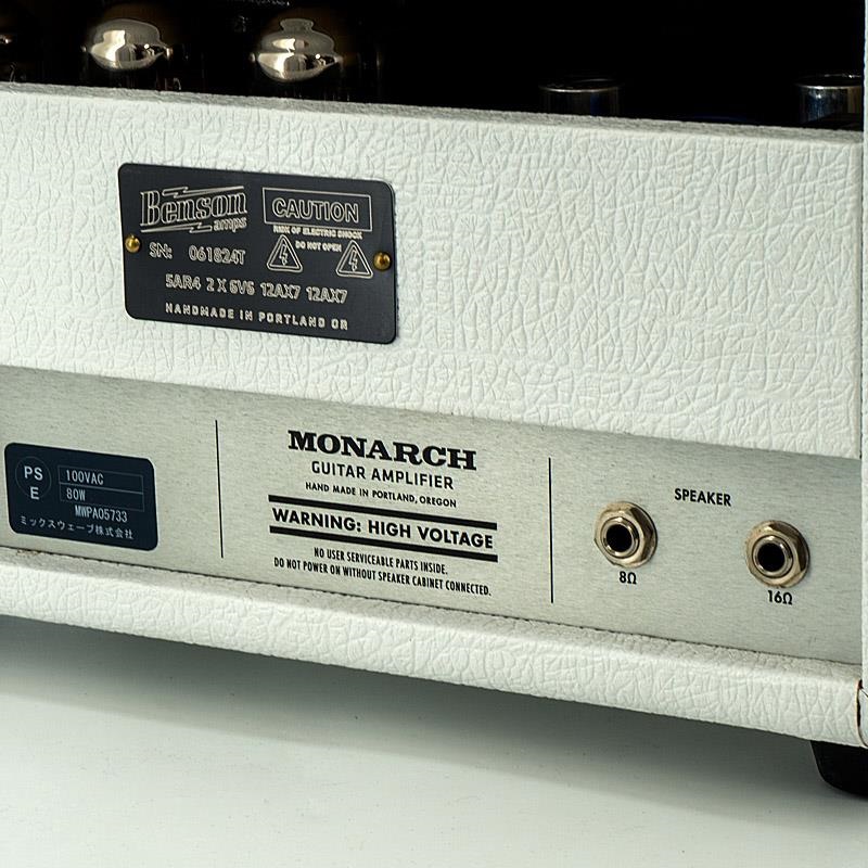 Benson Amps USED 中古 Monarch 15 Watt White Tolex 画像8