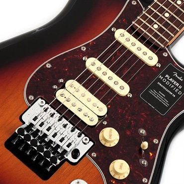 Fender MEX Player II Modified Stratocaster HSS Floyd Rose (3-Color Sunburst/Rosewood) 画像3