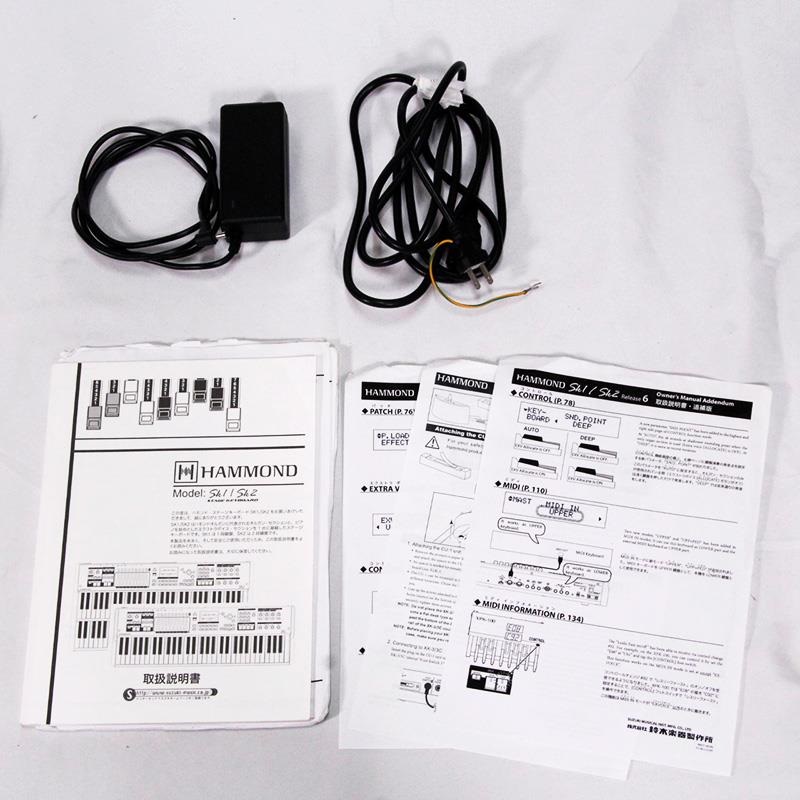 HAMMOND USED 中古 【半期決算セール】SK2 専用ソフトケース付属 ※配送