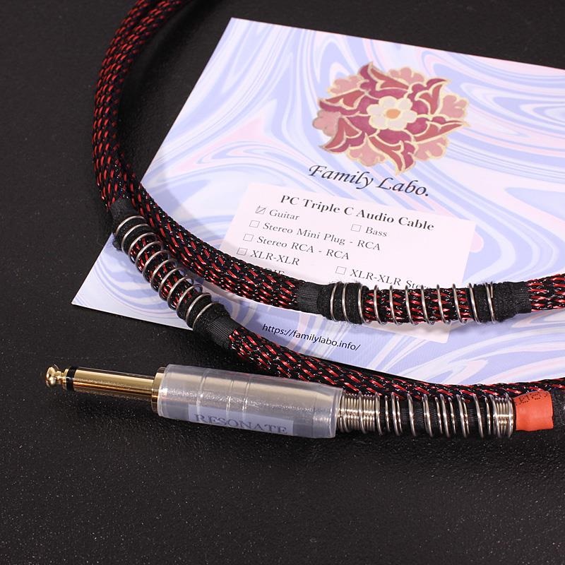 Family Labo PC-Triple C Custom Guitar Cable 3m S-S 画像3