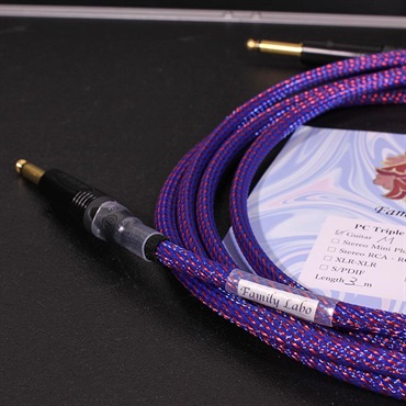 Family Labo PC-Triple C Custom Master Cable for Guitar 3m S-S 画像1
