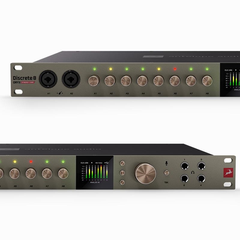 Antelope Audio 【ご予約商品・11月末～12月中旬以降入荷予定】Discrete 8 Oryx (USB-C対応オーディオインターフェイス)(8chマイクプリアンプ搭載・最大26in38out)(アンテロープオーディオ) 画像3