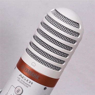 YAMAHA 【開封・箱損特価】AG01 W(ホワイト)(OBS Studio機器認証)(ヤマハ)【配信に最適なUSBマイク】 画像1