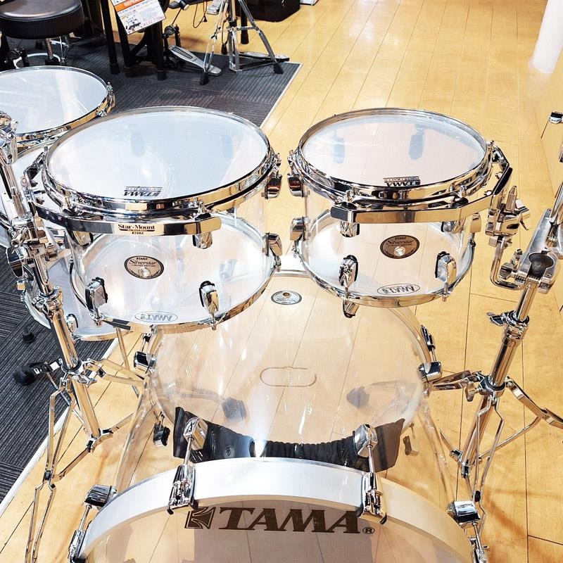TAMA USED 中古 Silverstar Mirage Acrylic 5pc Kit [22BD.10TT.12TT