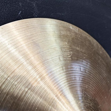 Zildjian VINTAGE 60s A Zildjian HiHat Bottom Cymbal 14 [1260g] 画像3