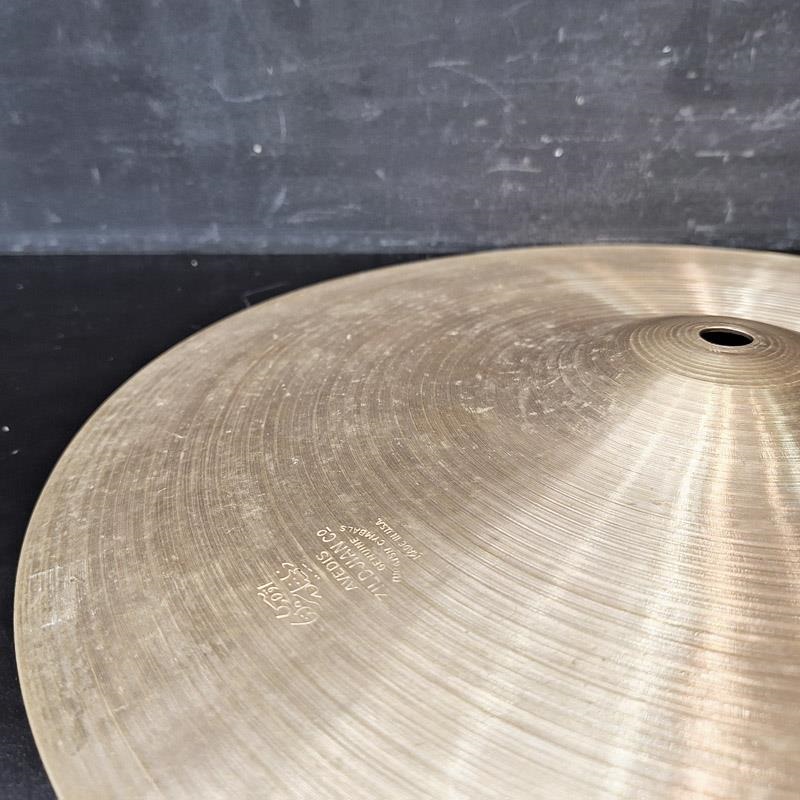 Zildjian VINTAGE 60s A Zildjian HiHat Bottom Cymbal 14 [1260g] 画像7