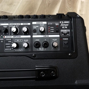 Roland USED 中古 CUBE Street EX キューブストリートEX (ROLAND ローランド) 電池対応アンプ Battery-powered amps ソフトケース付 With Soft bag 画像5