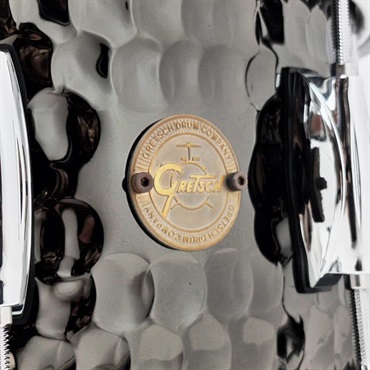 GRETSCH S1-6514WH-BSH [Full Range Snare Drum / Hammerd Black Steel w/ Black Wood Hoop 14×6.5]【店頭展示特価品】 画像2