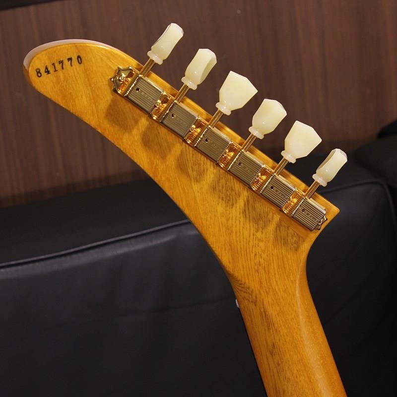 Gibson 1958 Korina Explorer Reissue VOS Natural w/Black Pickguard SN. 841770【セカンドクラス特価】 画像10