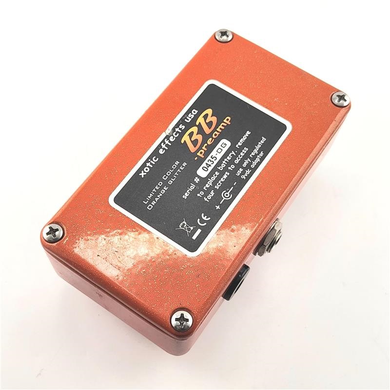 Xotic Effects BB Preamp エフェクター 中古 箱付 Xotic USED 中古 BB Preamp Orange Glitter ｜イケベ楽器店オンライン
