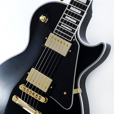 ギター Gibson LP Standard Ebony Black Gibson Les Paul Custom Ebony Fingerboard Gloss Ebony SN.CS503427