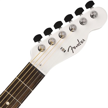 Fender Acoustics Limited Edition FINNEAS American Acoustasonic Telecaster (Satin Arctic White/Ebony) 画像4