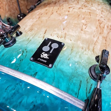 SONOR 【イケベ楽器店創業50周年記念モデル】SQ2 System 5pc Drum Kit - Maple Vintage - Blue Burst on Scandinavian Birch [BD22，TT10，TT12，FT14，FT16] 画像3