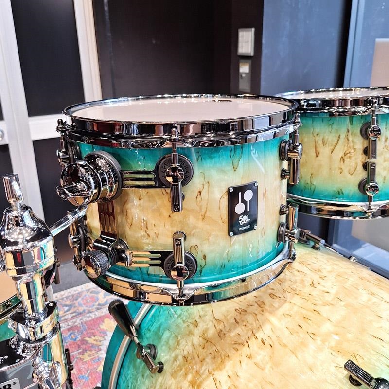 SONOR 【イケベ楽器店創業50周年記念モデル】SQ2 System 5pc Drum Kit - Maple Vintage - Blue Burst on Scandinavian Birch [BD22，TT10，TT12，FT14，FT16] 画像6