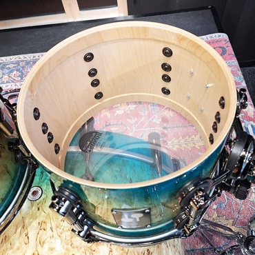 SONOR 【イケベ楽器店創業50周年記念モデル】SQ2 System 5pc Drum Kit - Maple Vintage - Blue Burst on Scandinavian Birch [BD22，TT10，TT12，FT14，FT16] 画像10