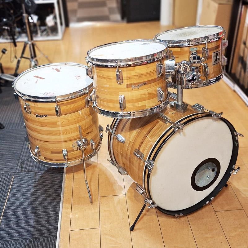 Rogers VINTAGE 70's 4pcs kit/Butcher Block [20BD.12TT.13TT.16FT