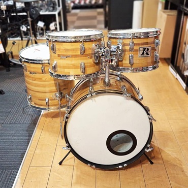 Rogers VINTAGE 70's 4pcs kit/Butcher Block [20BD.12TT.13TT.16FT