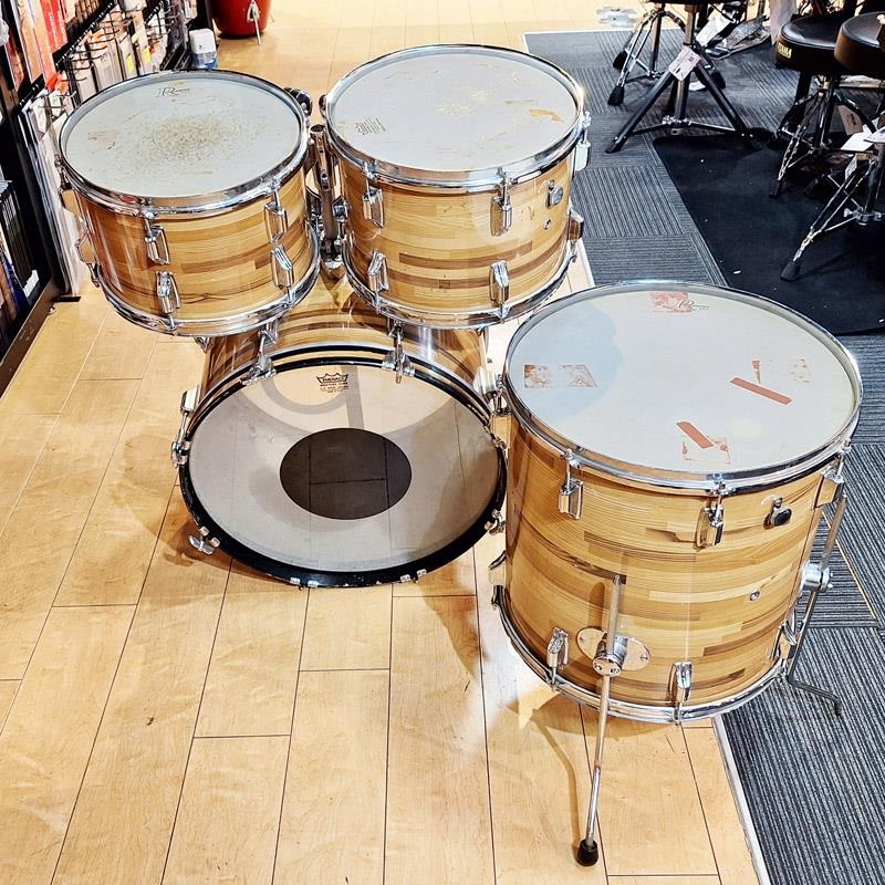 Rogers VINTAGE 70's 4pcs kit/Butcher Block [20BD.12TT.13TT.16FT