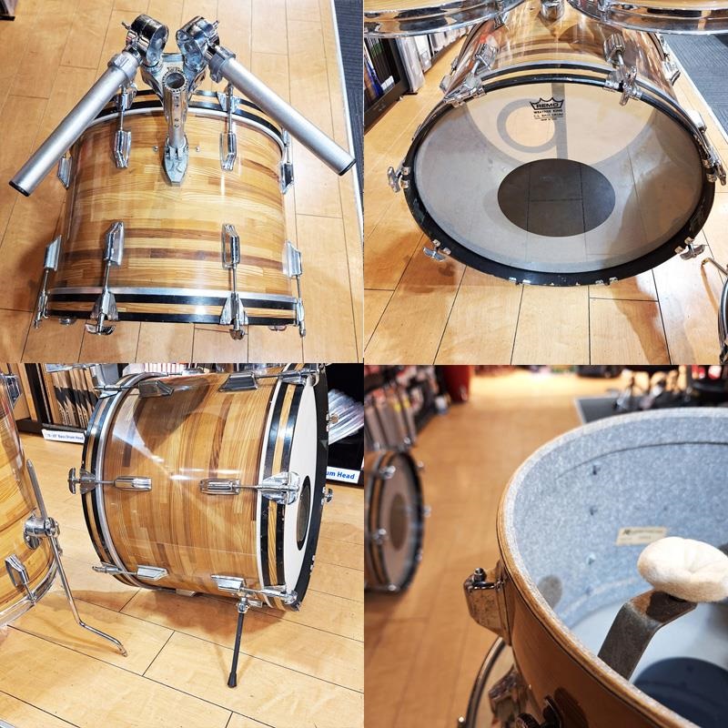 Rogers VINTAGE 70's 4pcs kit/Butcher Block [20BD.12TT.13TT.16FT