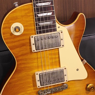 Gibson Murphy Lab 1959 Les Paul Standard Reissue Light Aged Double Dirty Lemon SN. 952145 画像4
