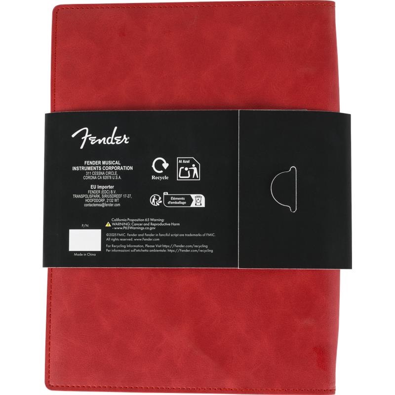 Fender USA Fender Vegan Leather Music Note Book [#9170000008] 画像2