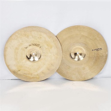 SABIAN HHX Evolution Hats 15 [HHX-15TEV-B/BEVH-B][Top:1022g/Bottom:1554g]【店頭展示特価品】 画像1