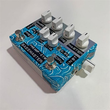 shin’s music Bass Master Preamp Custom In.Atn-Sw/D.EQ-Sw Aqua Western [BMP1/2SW] 画像1