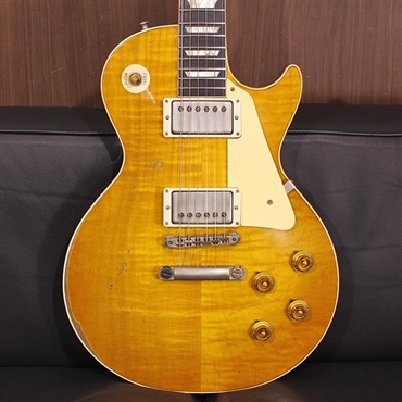 Gibson Murphy Lab 1959 Les Paul Standard Reissue Ultra Heavy Aged Lemon Burst SN. 943631 画像5