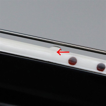 Gibson 1968 Les Paul Custom Reissue Vintage Gloss (Silvermist Poly)【Weight≒4.18kg】【キズあり特価】 画像9