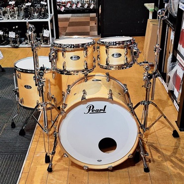 Pearl Masters Maple 4pc Drumkit [BD22，FT16，TT12＆10] - #102 Natural Maple 【コンビネーションスタンド付属】【店頭展示特価品】 画像2