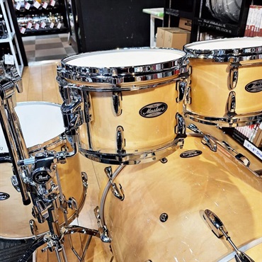 Pearl Masters Maple 4pc Drumkit [BD22，FT16，TT12＆10] - #102 Natural Maple 【コンビネーションスタンド付属】【店頭展示特価品】 画像7