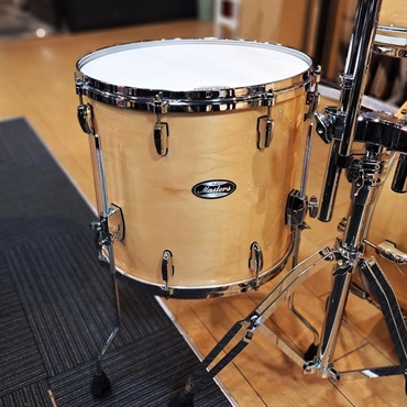 Pearl Masters Maple 4pc Drumkit [BD22，FT16，TT12＆10] - #102 Natural Maple 【コンビネーションスタンド付属】【店頭展示特価品】 画像8