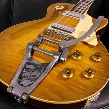 Gibson Murphy Lab 1959 Les Paul Standard w/Mini Humbuckers & Bigsby Heavy Aged Green Lemon Fade SN. 942932 画像3