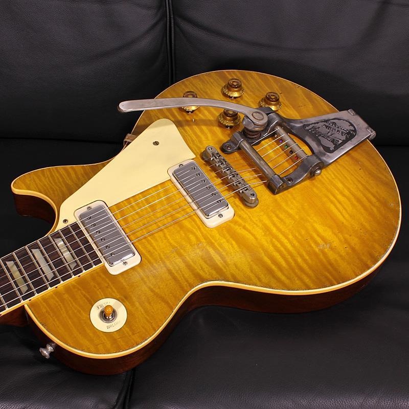 Gibson Murphy Lab 1959 Les Paul Standard w/Mini Humbuckers & Bigsby Heavy Aged Green Lemon Fade SN. 942932 画像4
