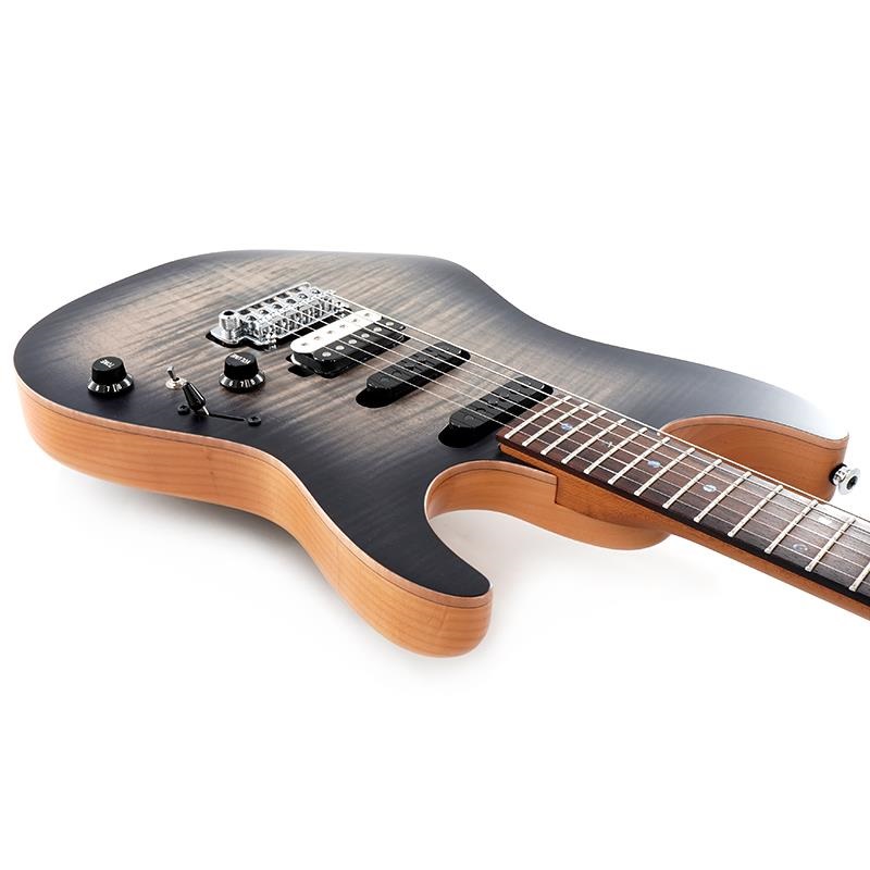 その他 Tomika2 Ibanez Prestige TQM2-CUF (Charcoal Black Burst Flat) [Tom Quayle