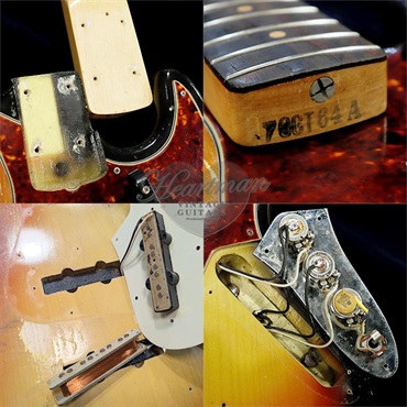 Fender USA VINTAGE Jazz Bass '64 Sunburst/R 画像6
