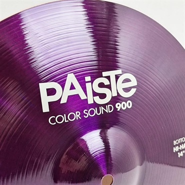 PAiSTe USED 中古 Color Sound 900 HiHat 14 pair [Top:Blue/Bottom:Purple] 画像5