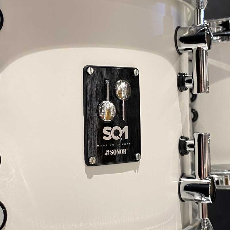 SONOR 【SONOR Winterキャンペーン対象品】（～2026/1/31）SQ1 Series 4pc Drum kit -Satin Pure White-[BD22，TT10，TT12，FT16] 画像5