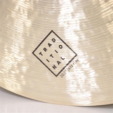Istanbul／Agop 【イケベ楽器店創業50周年記念モデル】Traditional Jazz Ride 20.5'' 【No.10/1905g】 画像1