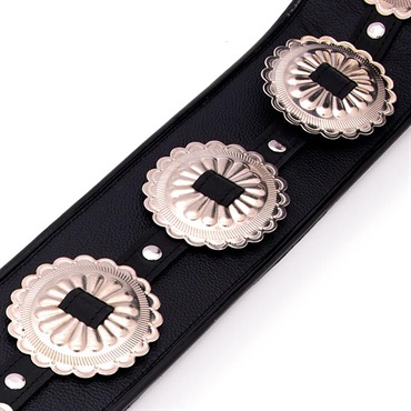 Jodi Head Straps Big Concho / Black （ビッグ・コンチョ レザーストラップ） 画像2