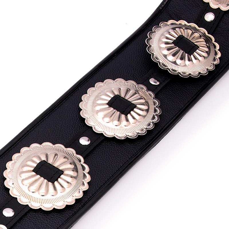 Jodi Head Straps Big Concho / Black （ビッグ・コンチョ レザーストラップ） 画像2