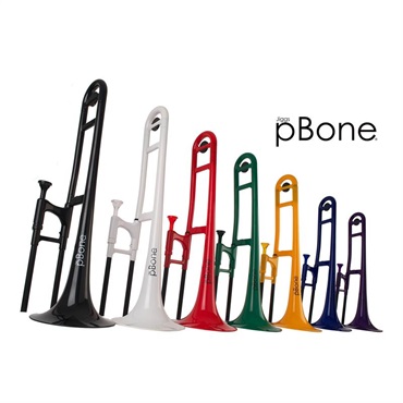 pBone music ピーボーンミュージック / pBone Black (PBONE1BLK) 【プラスチック製 テナー トロンボーン】 画像2
