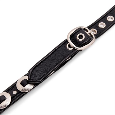 Jodi Head Straps M-Star Concho / Black & Black （エム・スター・コンチョ レザーストラップ） 画像4