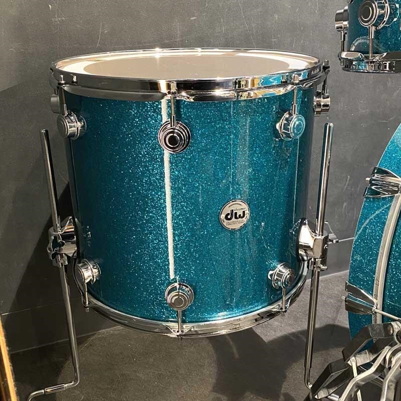 dw Collector's Pure Maple 4pc Drum Kit [BD22，FT16，TT12&amp;10&frasl;Teal