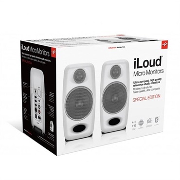 IK Multimedia 【初売りセール】iLoud Micro Monitor White 2025BF + T-RackS 6 Max (ホワイト)(アイケーマルチメディア)(モニタースピーカー)(アイラウド)(DTM) 画像3