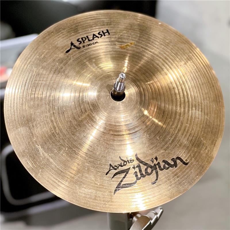 Zildjian USED 中古品 A Zildjian Splash 8 Brilliant Finish [165g